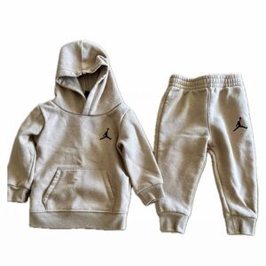 Cream Sweatpants Joggers with Elastic Waistband and Cuffs